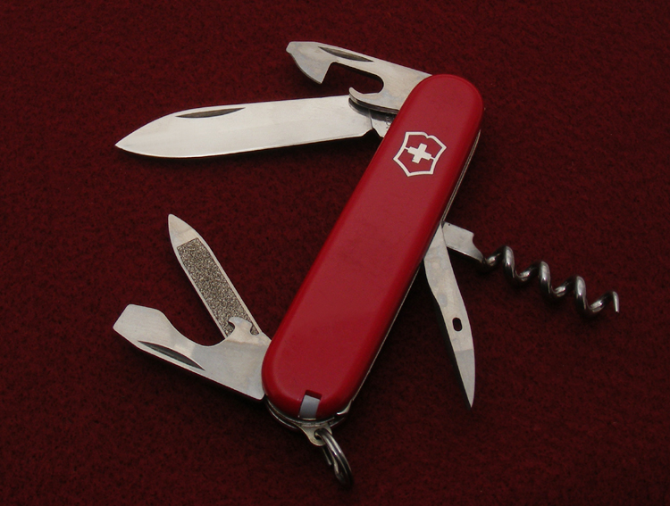 Victorinox 84mm Sportsman with keyring