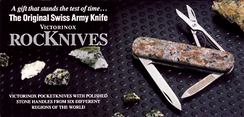 Taken from US based Swiss Army Brand advertising material.