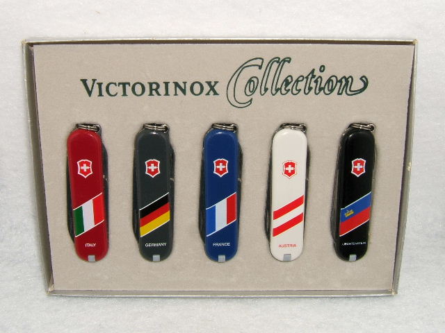 Victorinox Nation Flags Collection Set