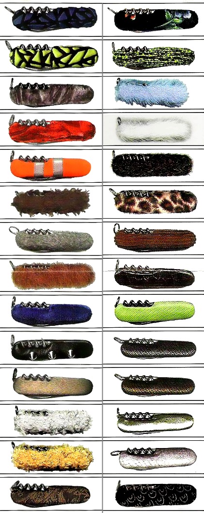 Urban Chameleon Series, taken from catalog pages.