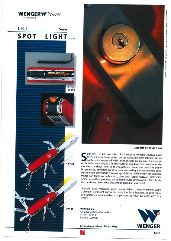 Spot Light with Scissors Catalog Information