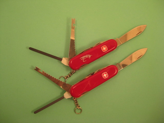 Scales with and without the flyhook imprint