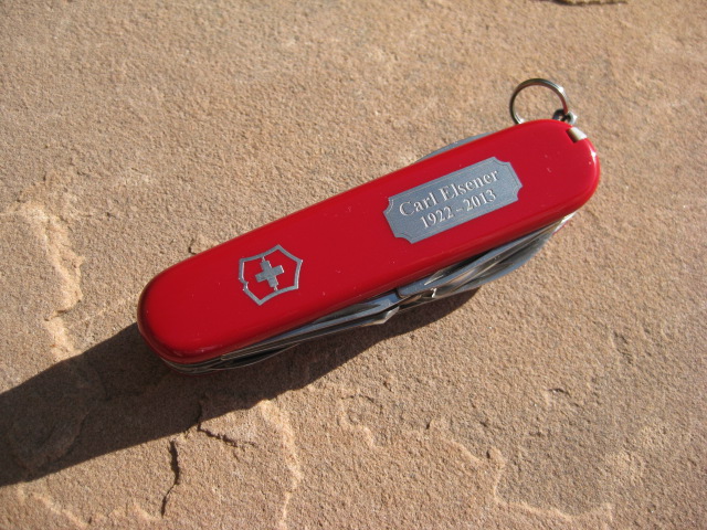 VSAKCS 2013 Explorer for Carl Elsener. Picture by ColoSwiss. 