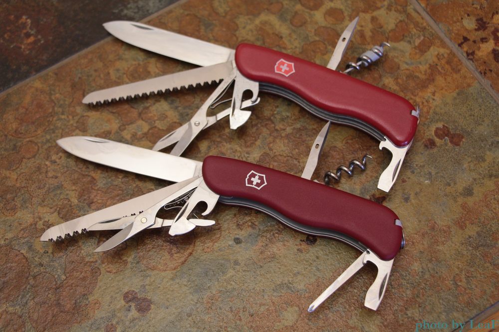 Original slide-lock Outriders with and without the Phillips SD