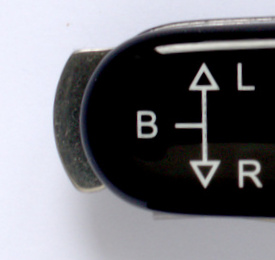 Stgw 90 rear sight left/right adjustment tool